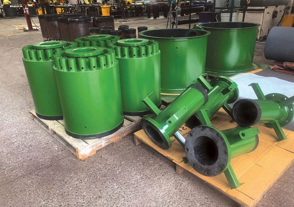 Fabricated process and structural piping